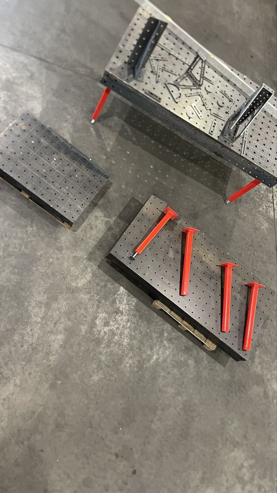 Stół spawalniczy 12mm 2000x1000 system 28 do samodzielnego montazu