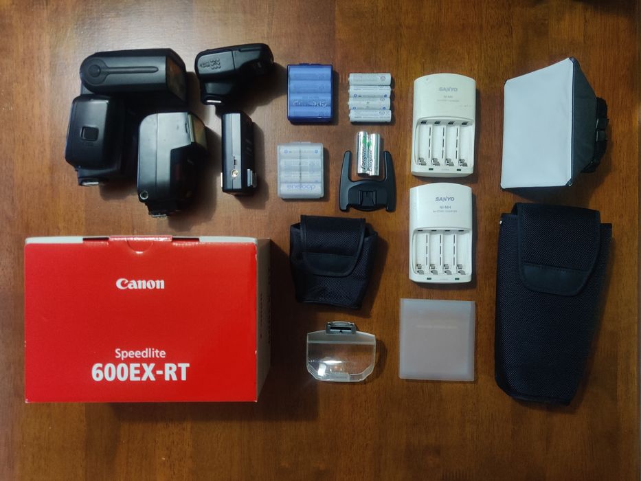 Pack wireless flashes