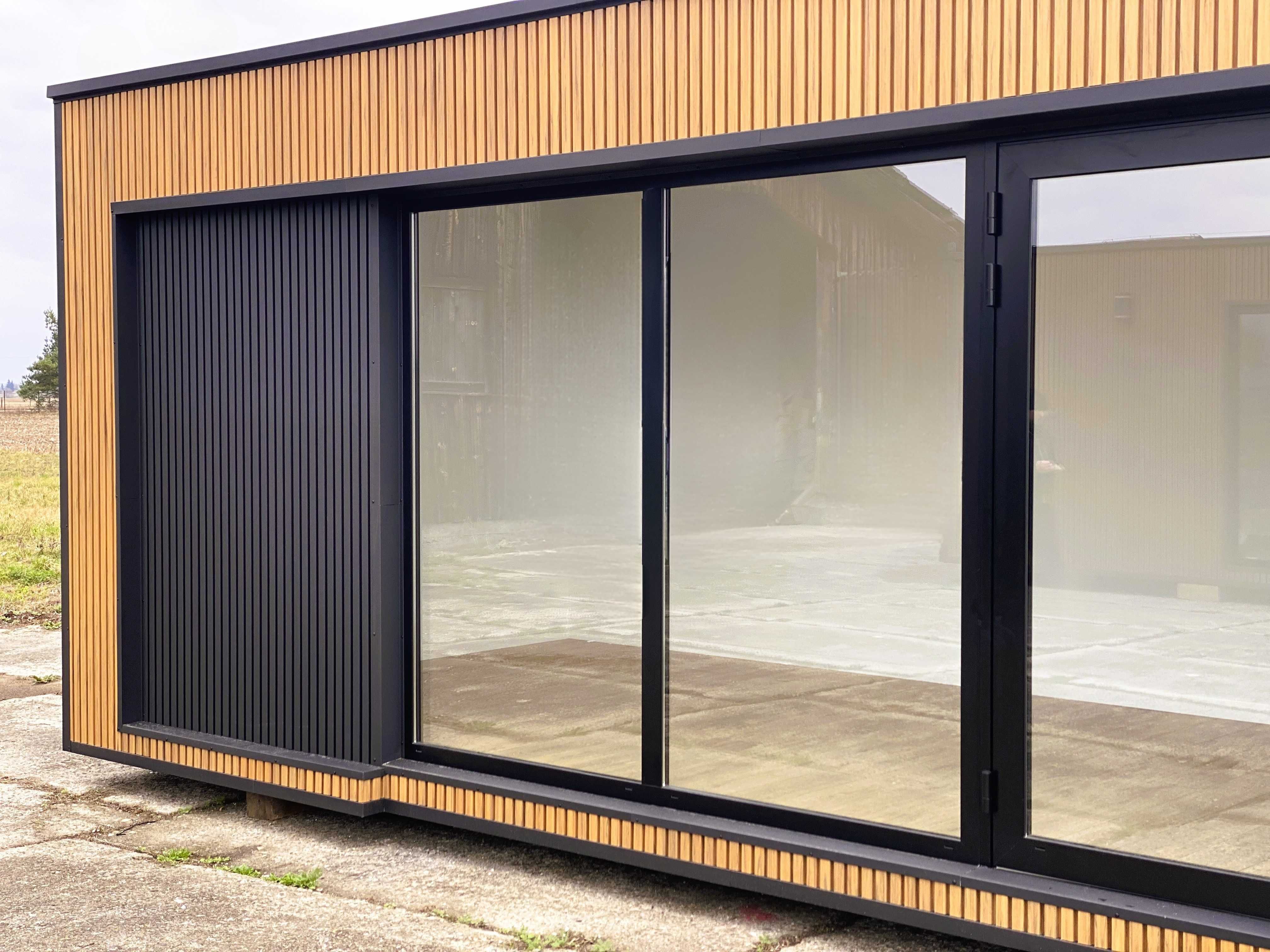 Pawilon biurowy, kontener handlowy 6m x 3m