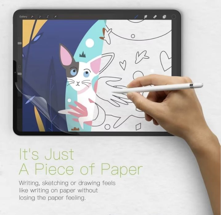 бумажная защитная пленка для планшета Samsung Galaxy Tab s9 fe