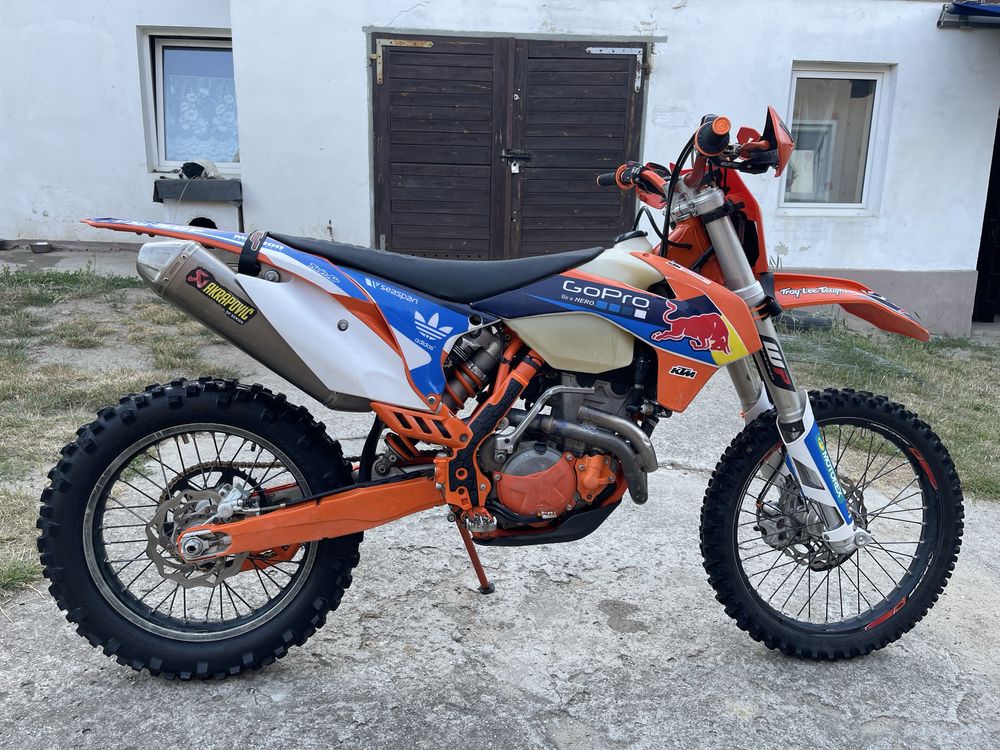 Ktm exc-f 350 zarejstrowny doinwestowany wydech akrapovic
