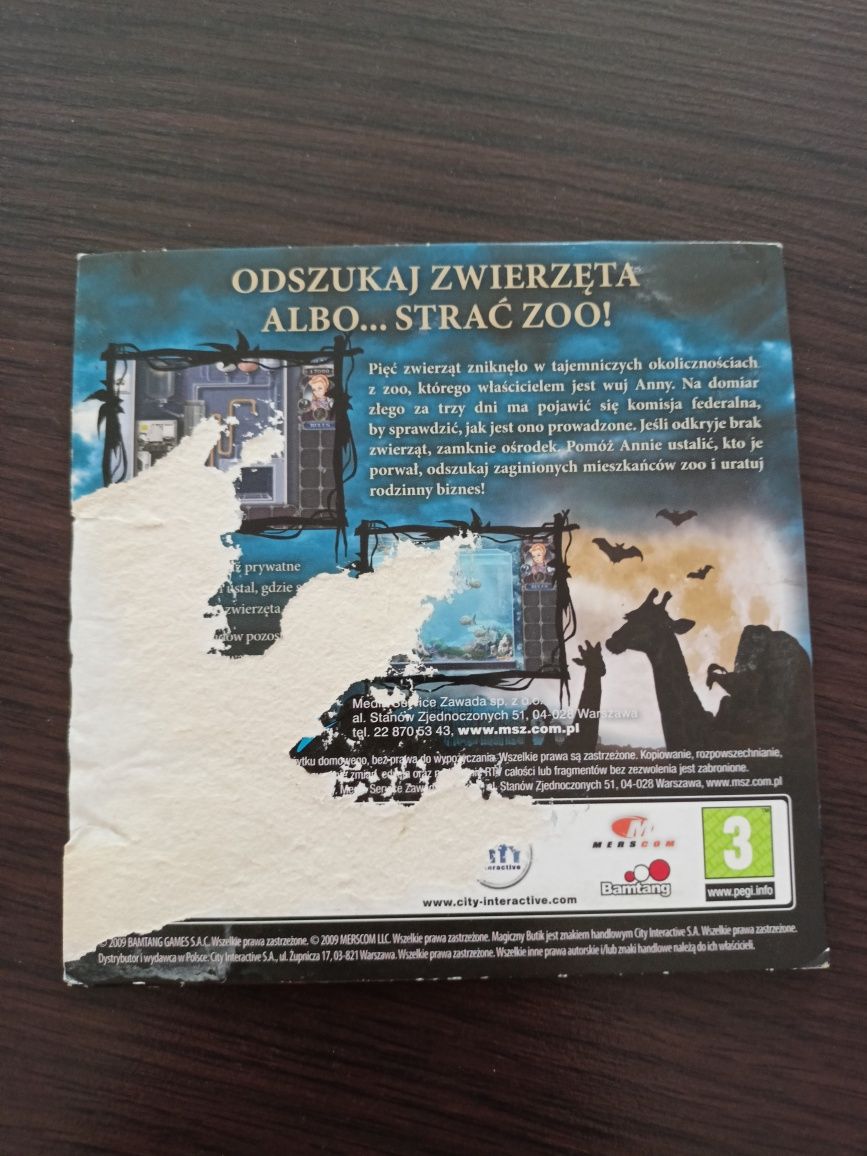 3 Days Zoo Mystery - Gra PC