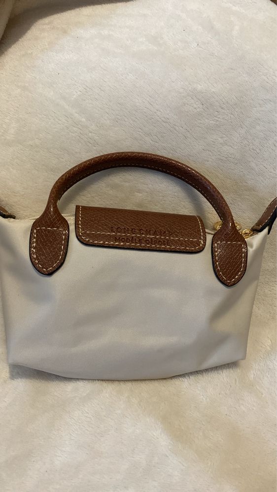 Longchamp mini xs bege