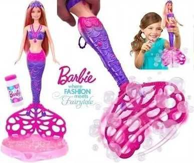 Mattel barbie Lalka Bąbelkowa Syrenka