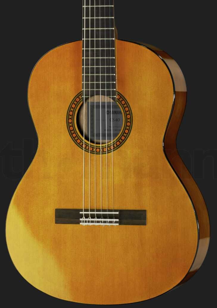 gitara klasyczna  Yamaha CS40 II 3/4 REWELACYJNA + zestaw 7 elem.