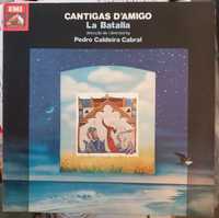 LP Vinil - Cantigas dAmigo - La Batalla de Pedro Caldeira Cabral