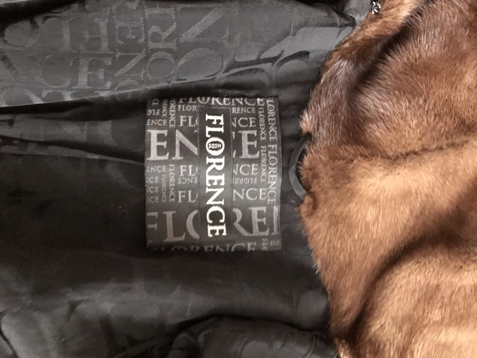 Шуба норка поперечка