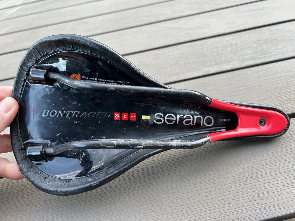 Siodełko szosowe Bontrager Serano Carbon RXL Trek