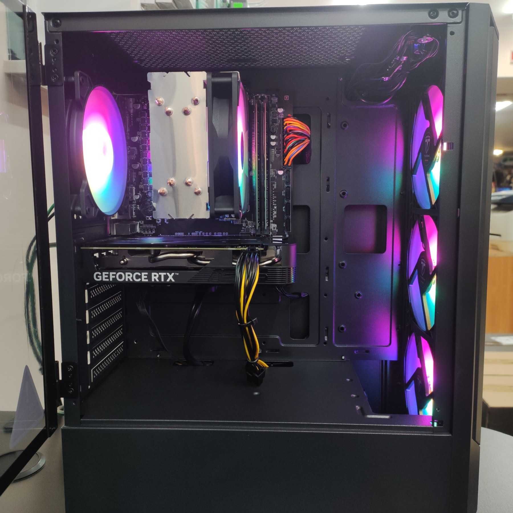 Компютер Новый Ryzen 5 5500, 16GB DDR4, ASUS RTX 4060, SSD 512GB