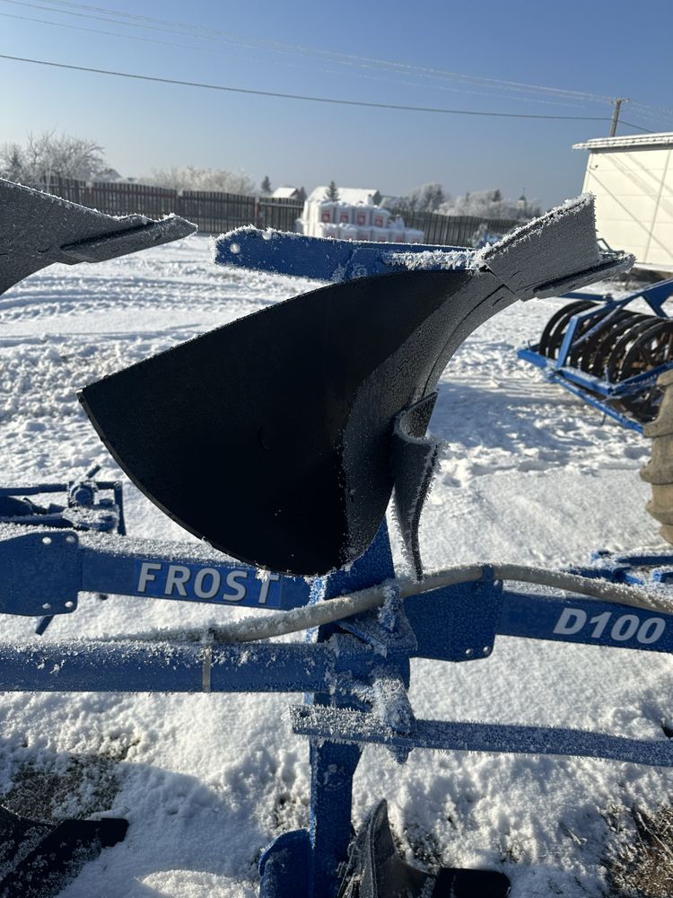Pług obrotowy 3 skiby + wały FROST D100 po remoncie