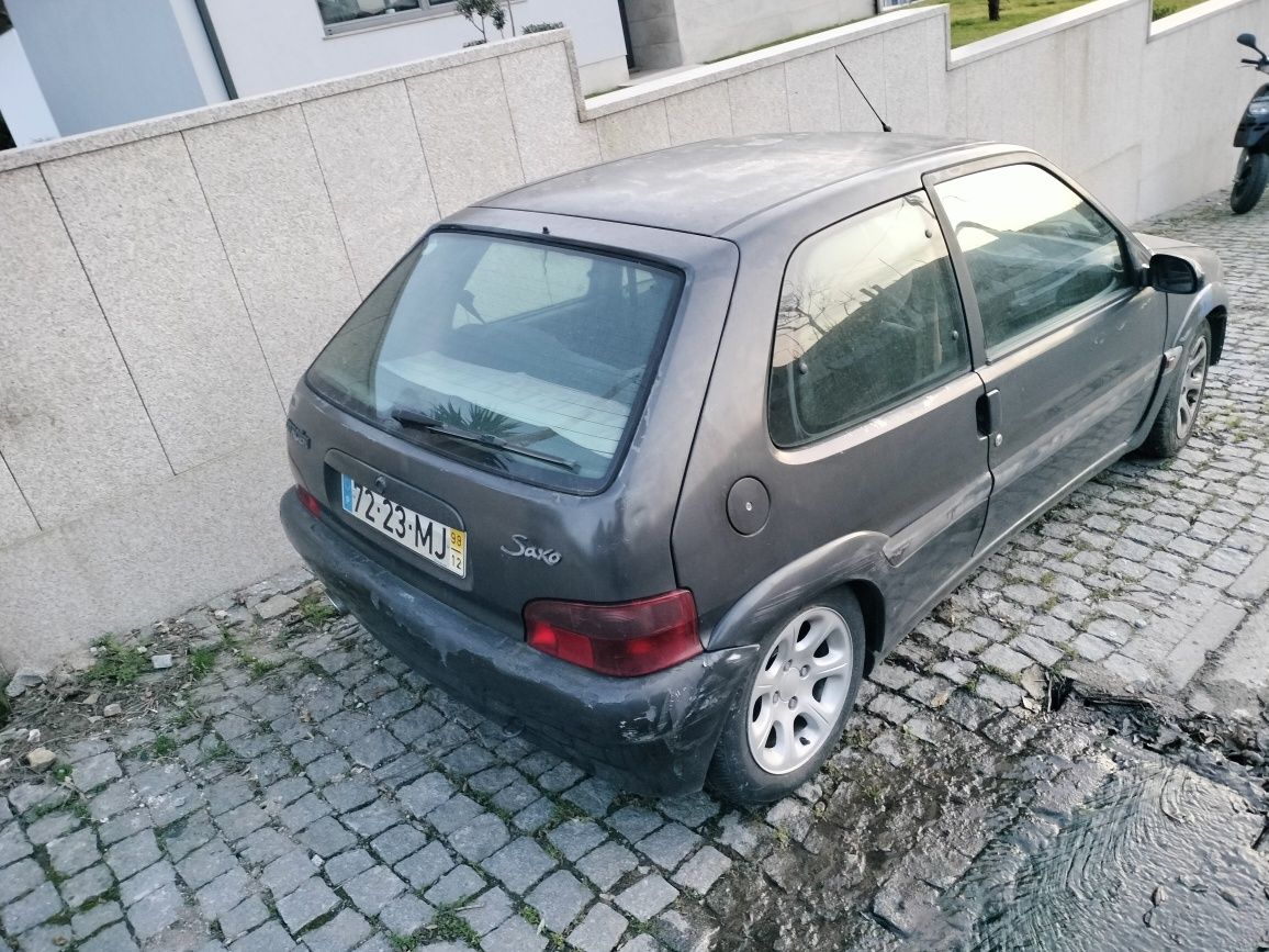 Citroën Saxo cup. VTS para peças motor 1.4 gasolina com ar condicionad