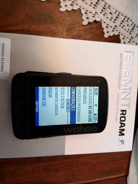 Gps wahoo element roam