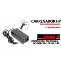 Carregador original HP 65W blue - Recondicionado com Garantia