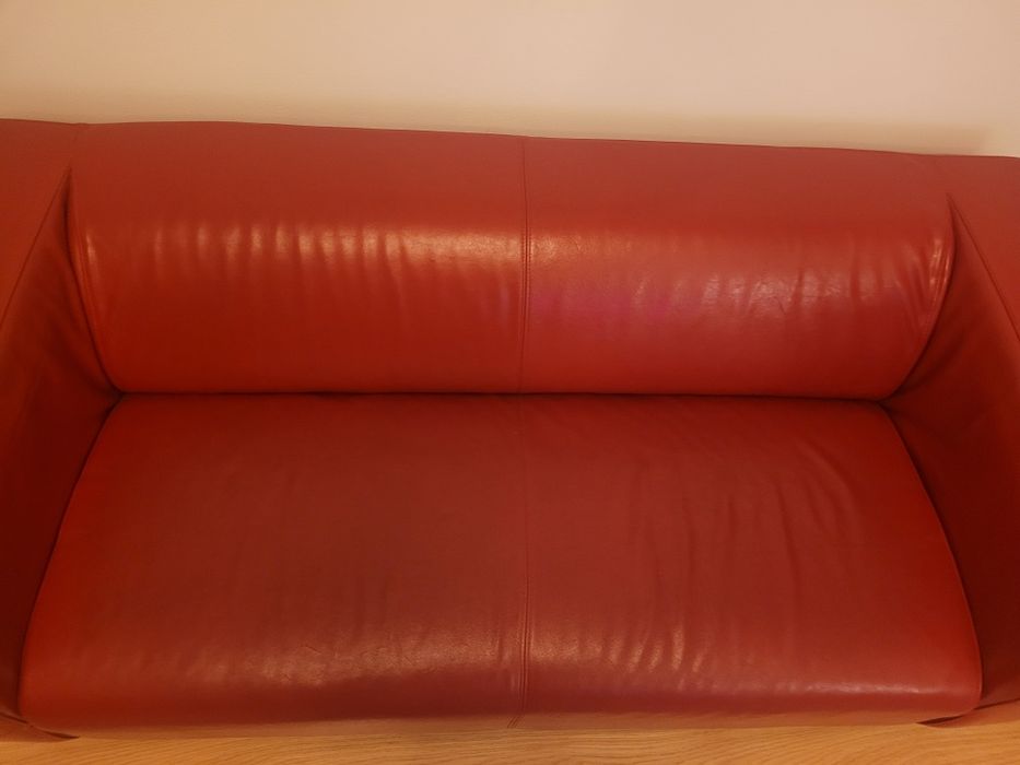 Sofá Klippan vermelho