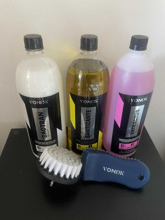 Vendo Pack VSC da Vonixx para Limpeza e Higienização de Estofos