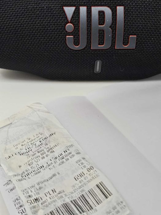 Głośnik mobilny JBL Charge 6 Czarny Gwarancja!
