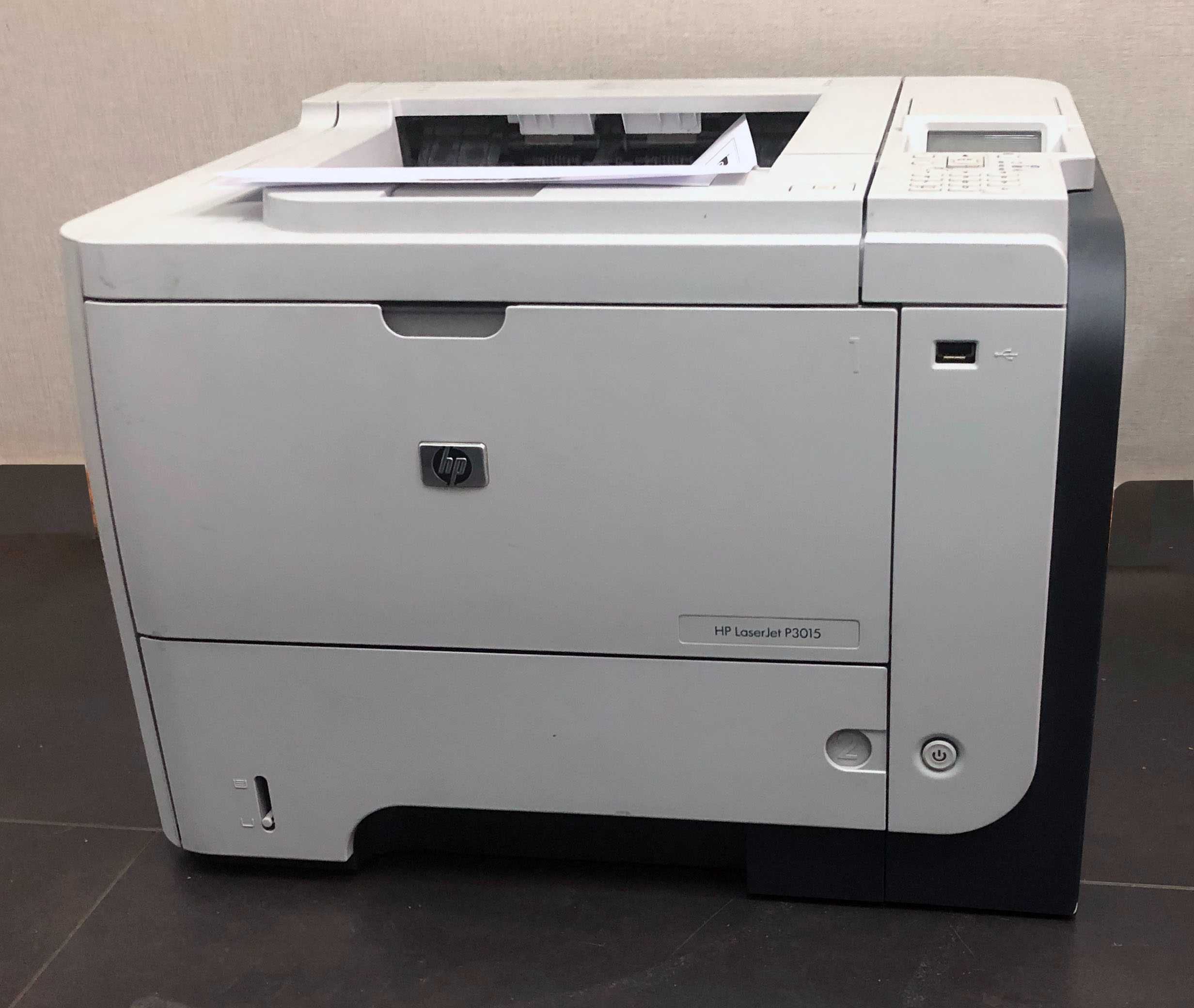 HP P3015: Лазерный ,черно-белый с дуплексом сетевой . 40стр/мин!
