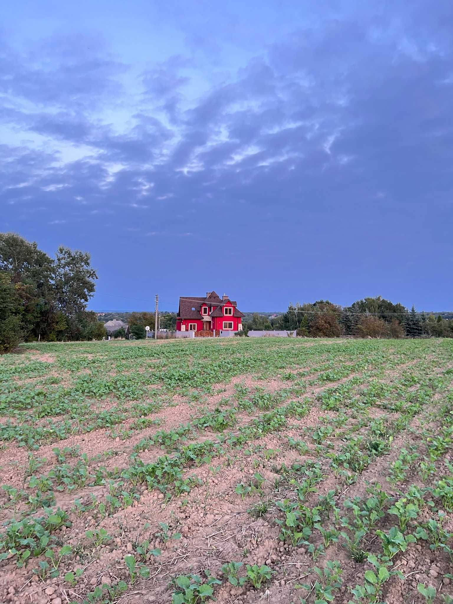 Szewna - działka 3952 m² na wzgórzu z widokiem na miasto.