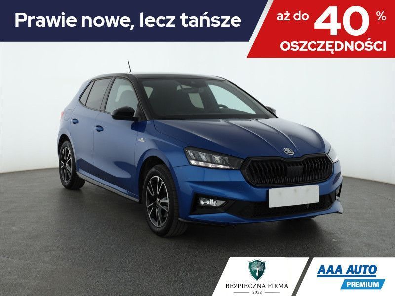 Skoda Fabia 1.0 TSI Monte Carlo , 1. Właściciel, Serwis ASO, VAT 23%, Klimatronic,