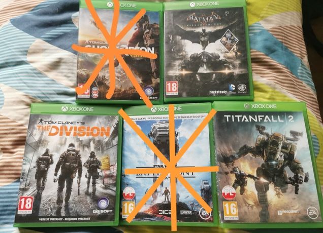 Gry Xbox One Batman Titanfall the Division Star Wars