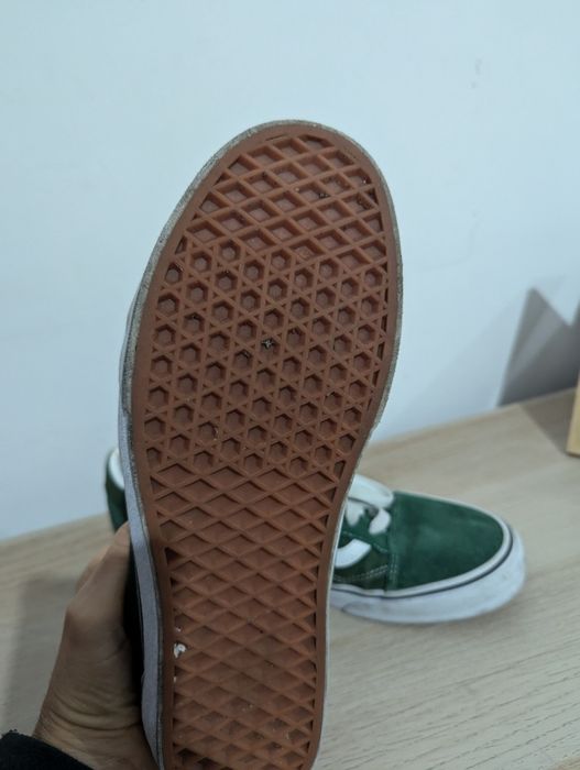 Sapatilhas Vans originais cor verde tamanho 43