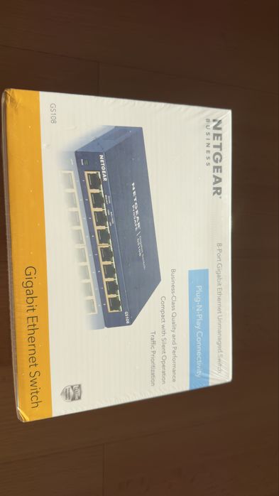 Switch 8-port Gigabit Netgear Business GS108