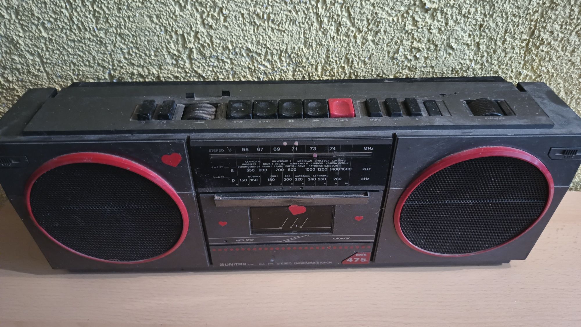 Radiomagnetofon Unitra RMS 475A