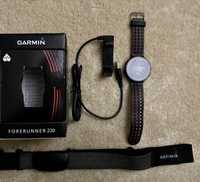 Relógio desportivo com GPS e cinta cardíaca Garmim Forerunner 220