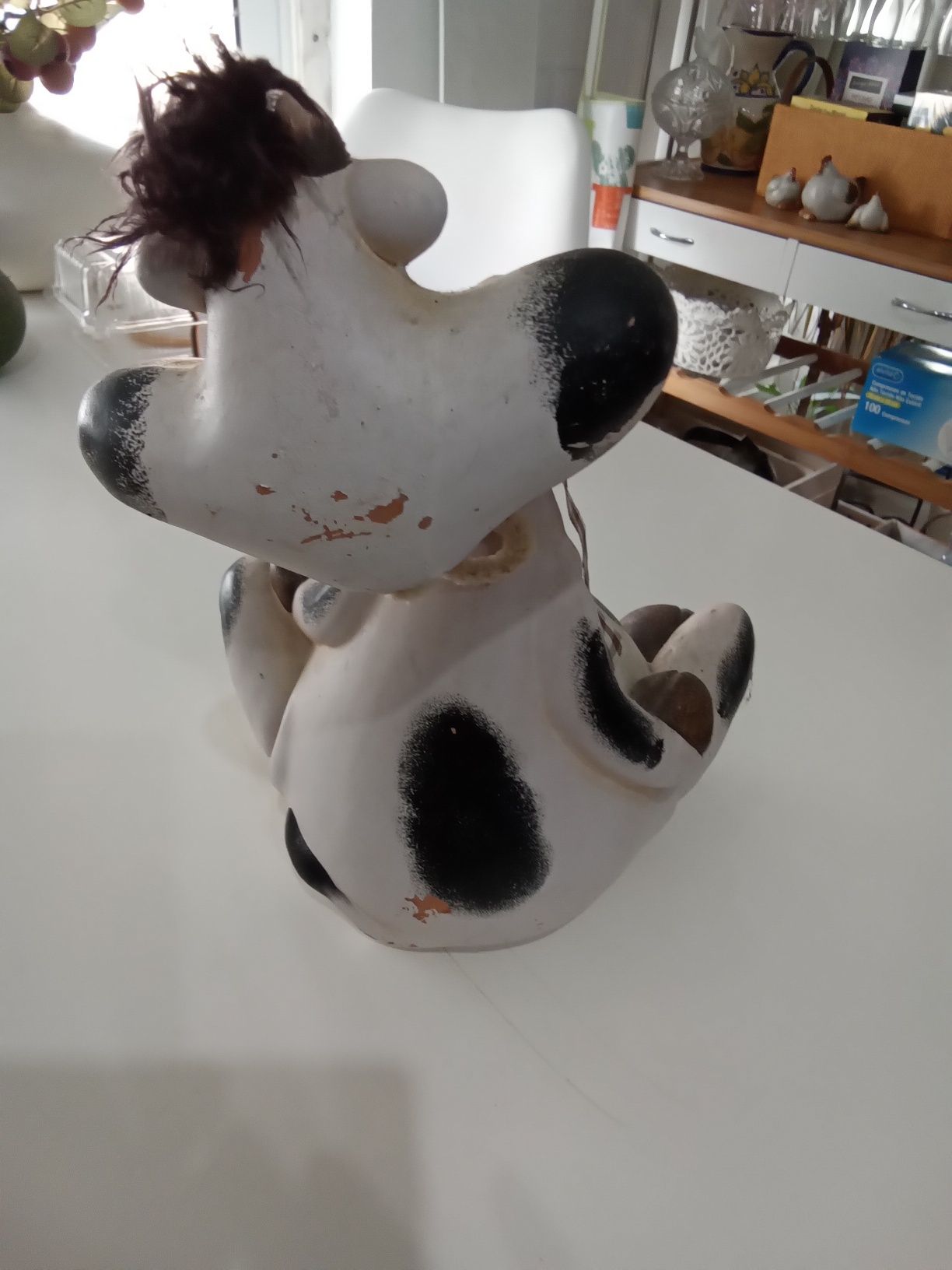 Vaca decorativa cozinha
