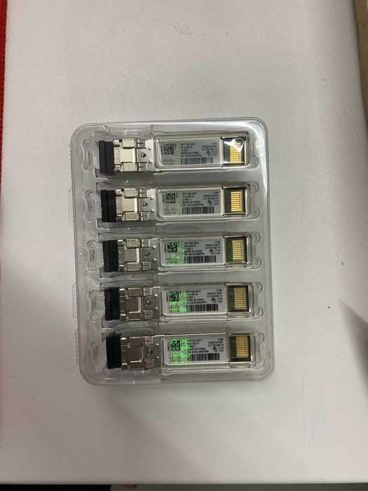 Cisco ‎SFP-10G-SR-S Módulo Transcetor Ethernet 5 Unidades