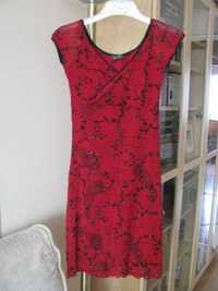 Piękna czerwona sukienka Bee fashion rozmiar 36