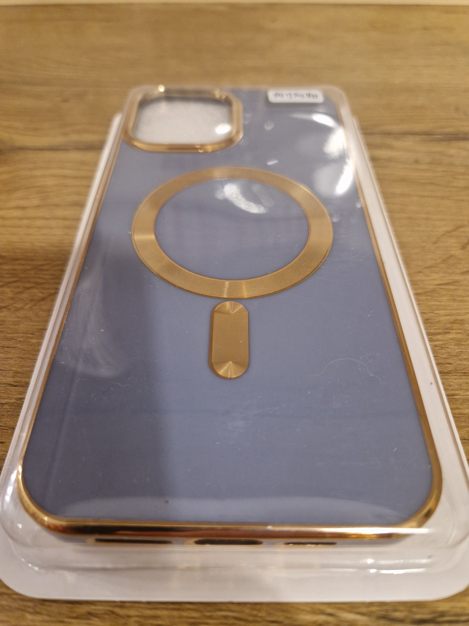 Etui Beauty Magsafe Case do Iphone 12 Pro Max niebieski
