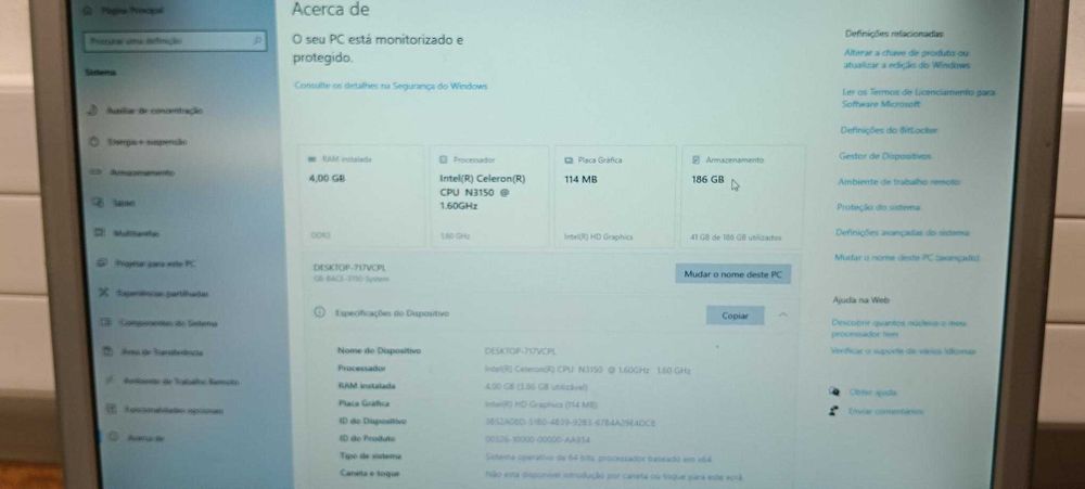 Mini pc Gigabyte GB-BACE-3150