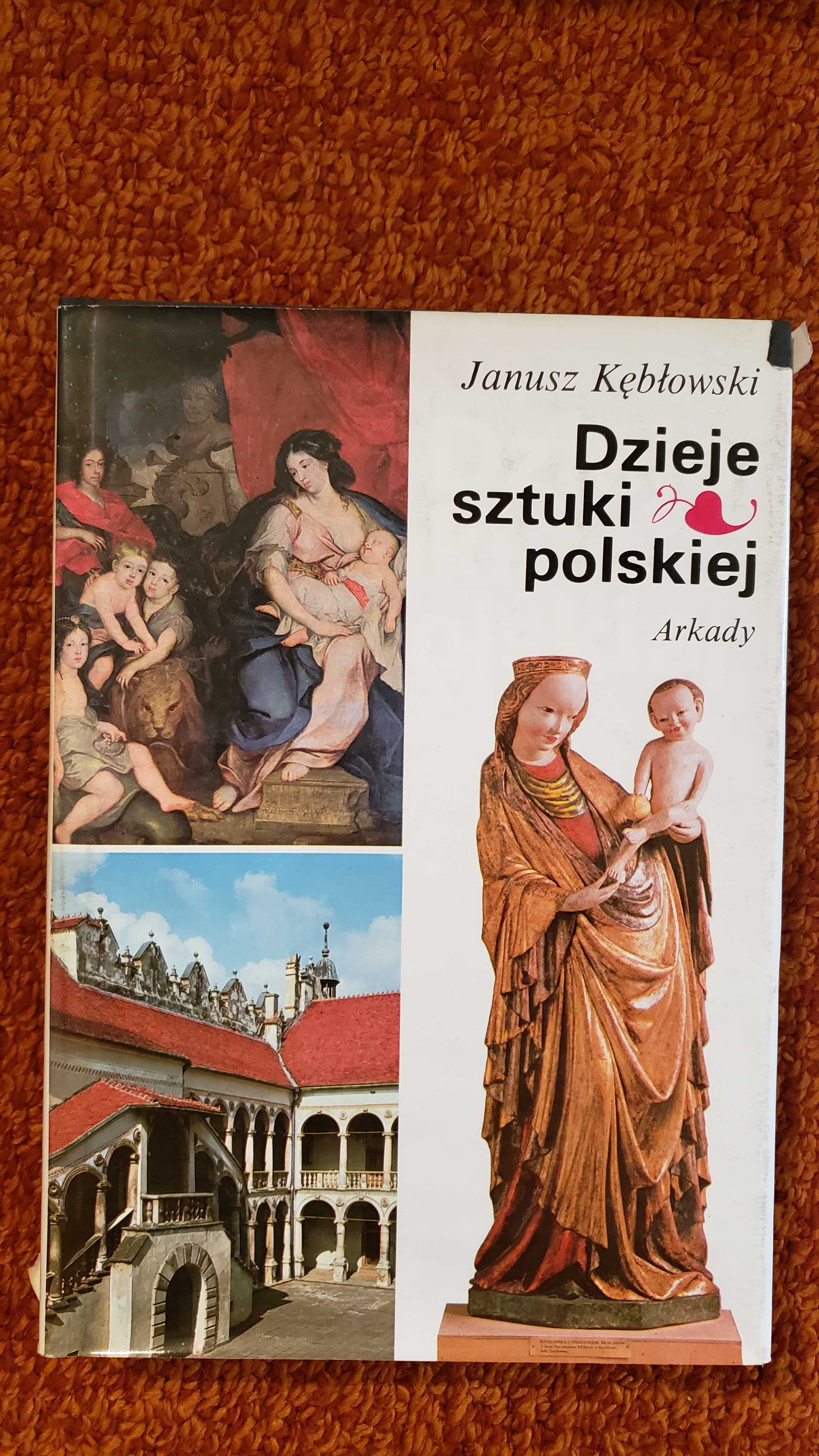 książka - dzieje sztuki polskiej