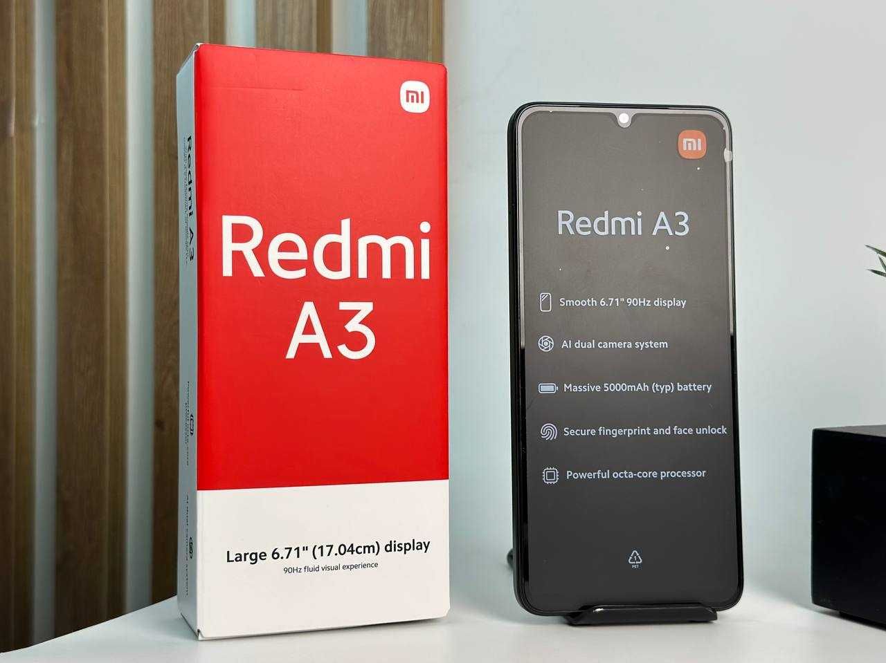 Телефон Xiaomi Redmi A3 3/64GB Midnight Black Новинка Купити Смартфон