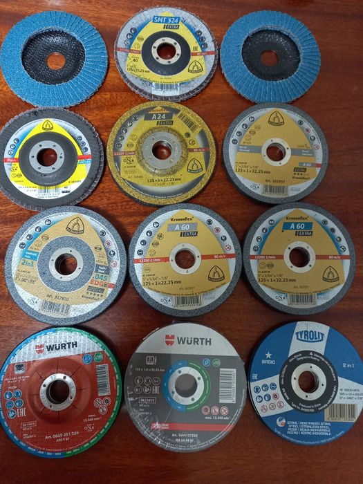 Круги ф125х6мм. зачистные шлифовальные клинспор