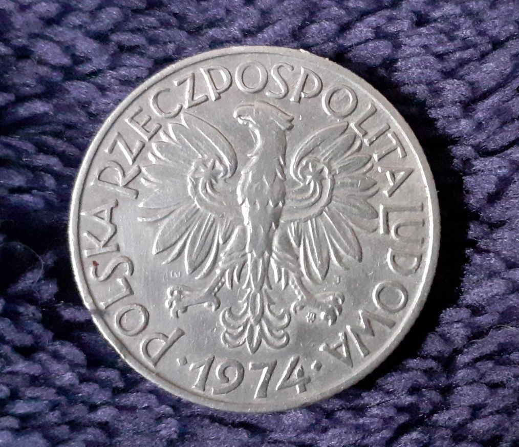 5 złotych- Rybak - 1974 -