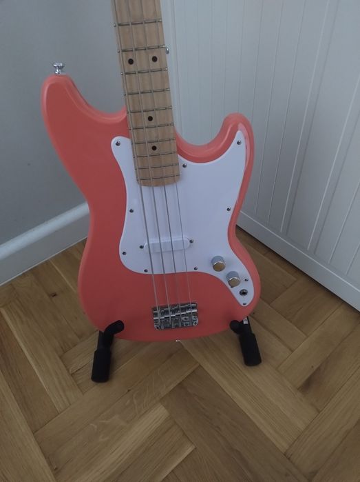 Squier Sonic Bronco Tahitian Coral