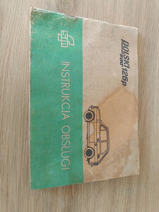Instrukcja obsługi PRL Fiat 126p Polecam