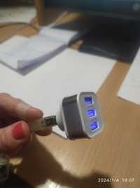 USB 2.0 HUB 3-портовий