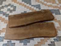 2 prateleiras de parede (madeira maciça)