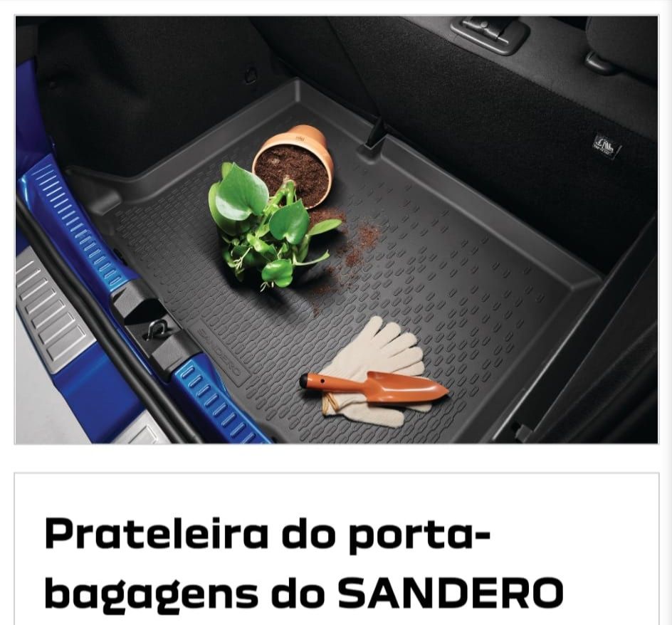 Prateleira porta-bagagens Sandero