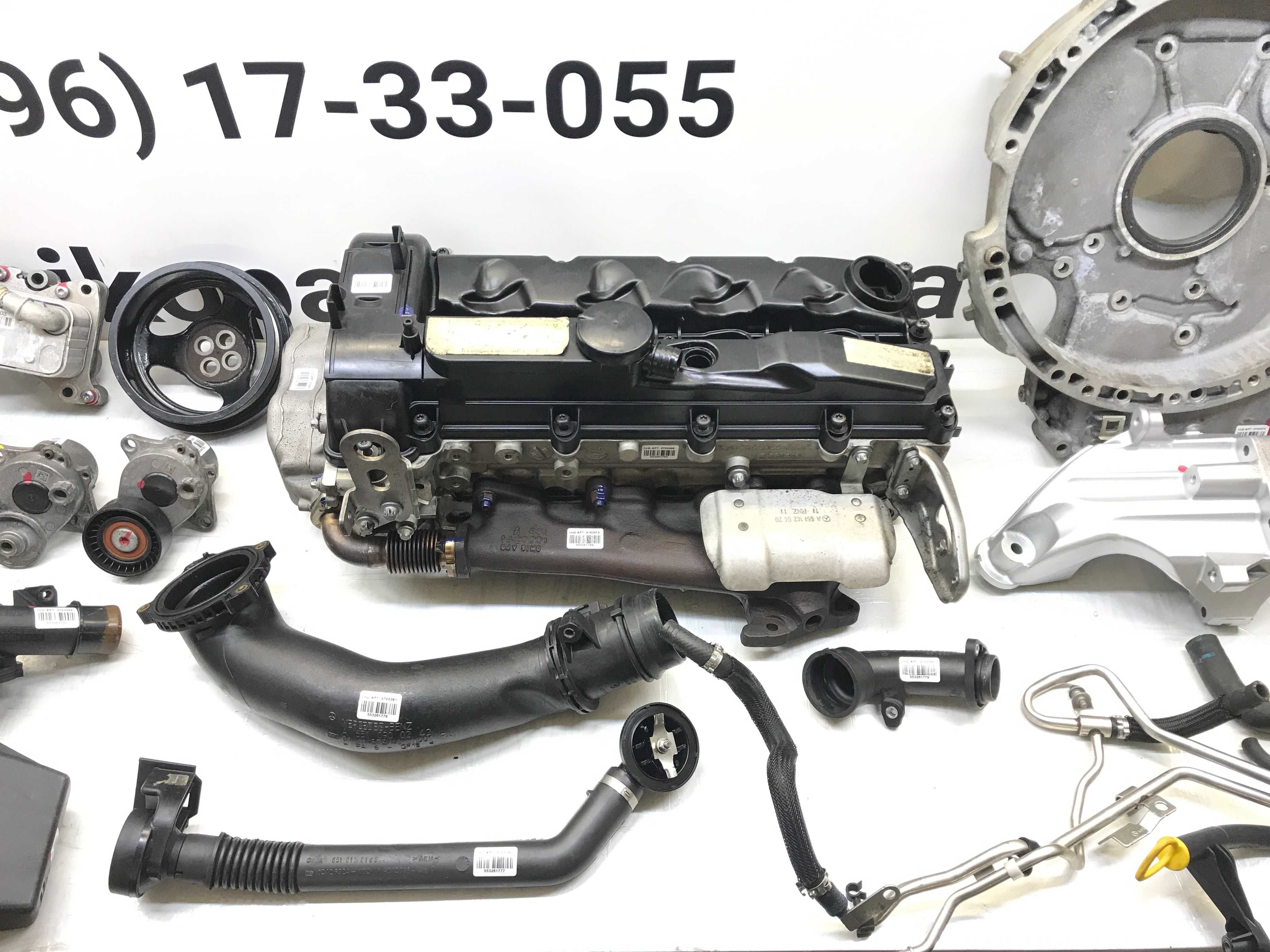 Двигун по частинах OM651 2.2 CDI Спрінтер Mercedes запчастини мерседес