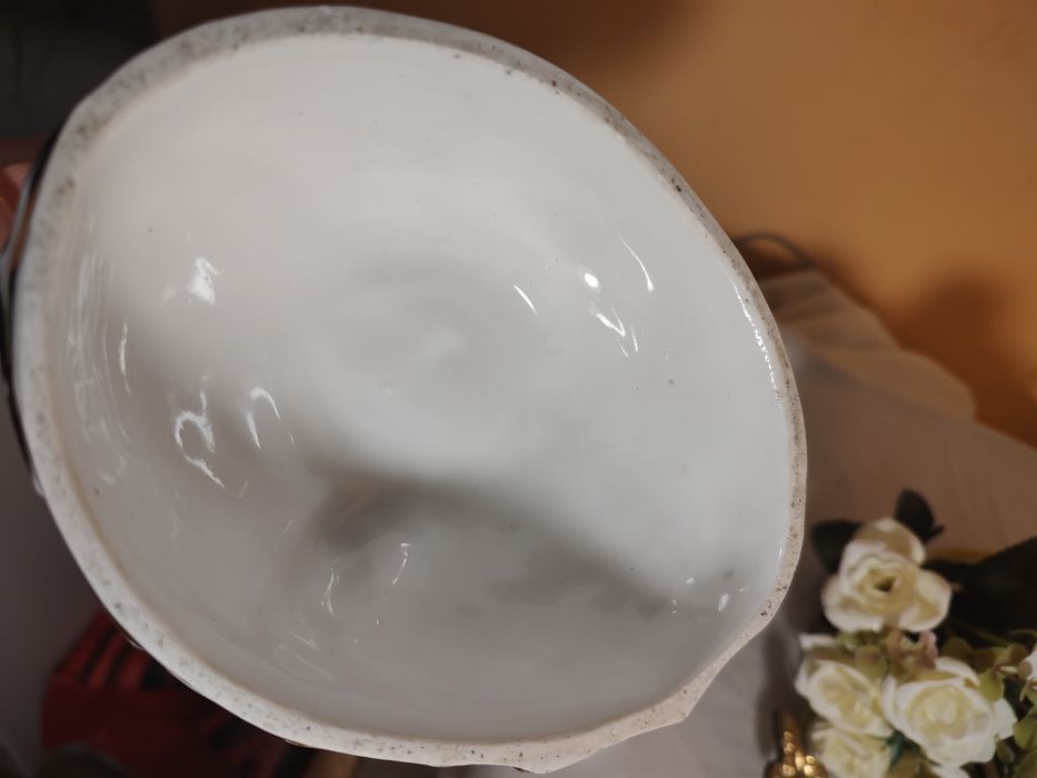 Para dużych wazonów Vieux Paris porcelana