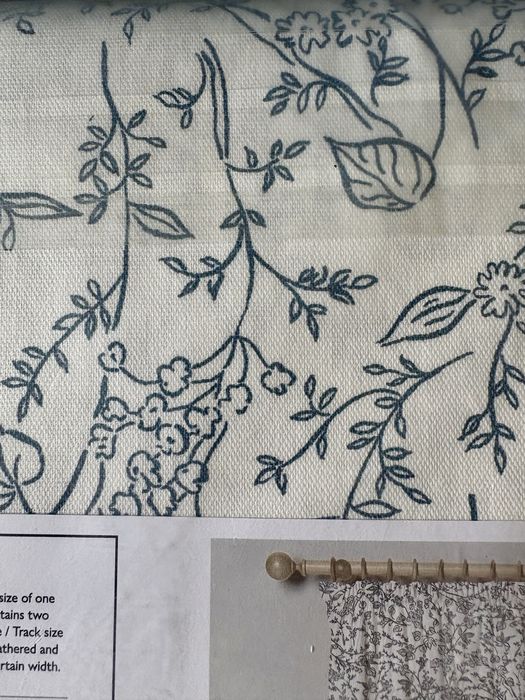 Zasłony angielskie komplet John Lewis