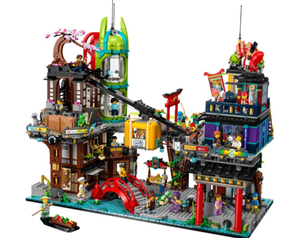 Lego Ninjago City | Docks | Gardens | Markets | Destiny’s Bounty