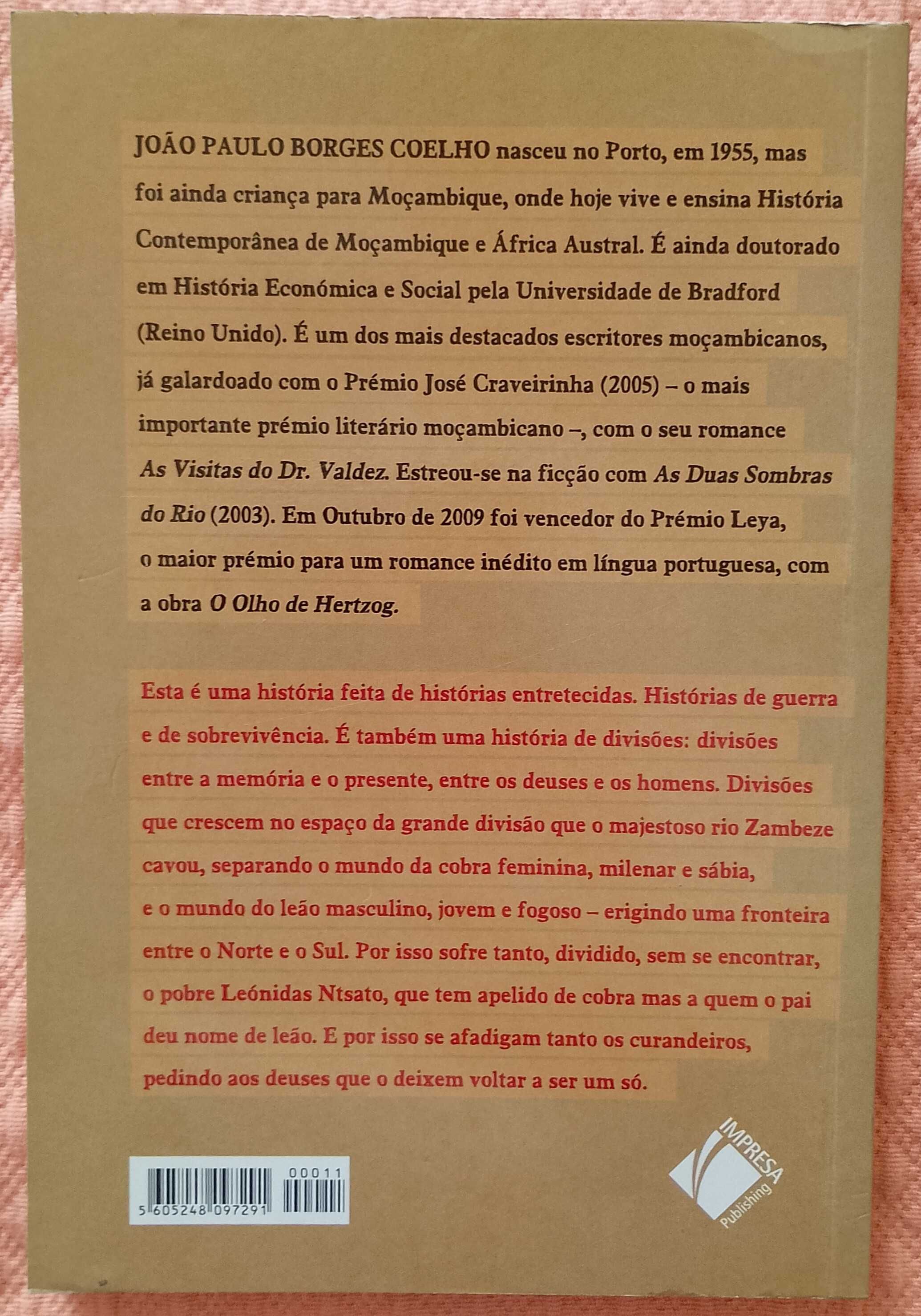 As duas sombras do rio, João Paulo Borges Coelho