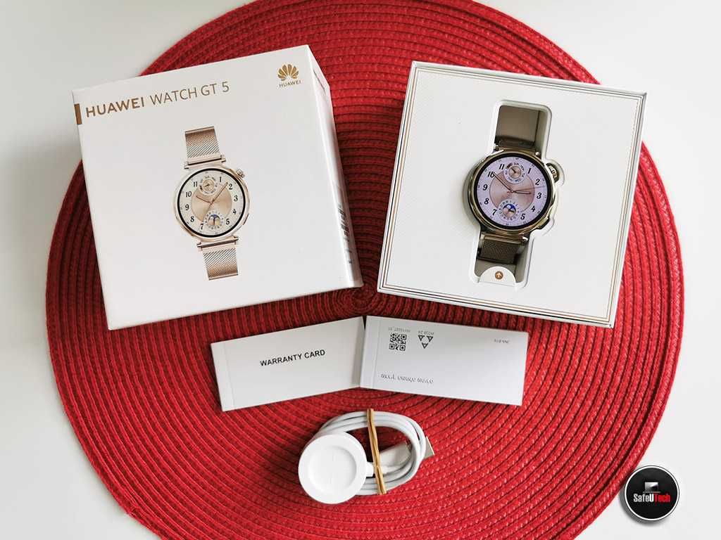 SUPER STAN Huawei Watch GT5 Elegant 41mm - złoty Duży wybór Smartwachy