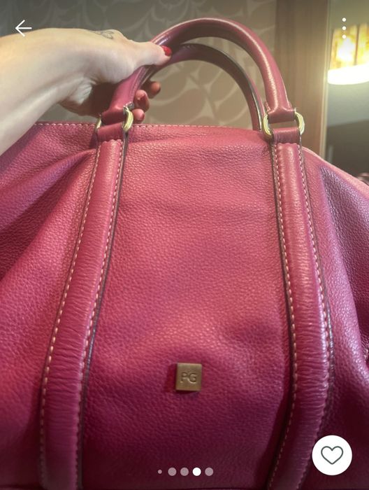 Carteira/mala em pele Purificaçion Garcia