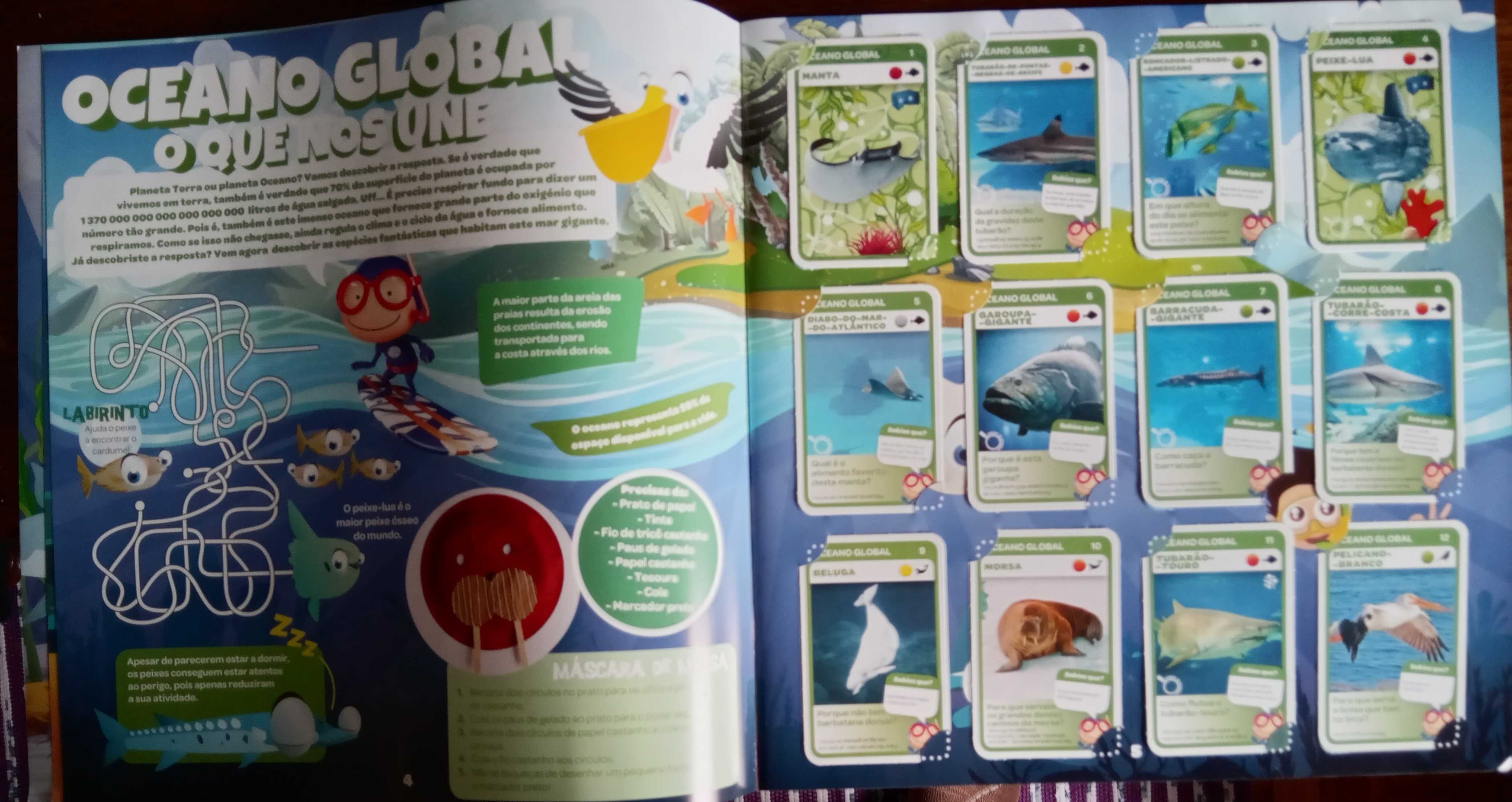 Super Animais 2 - - - Colecção Completa - Pingo Doce - - - - - Cromos
